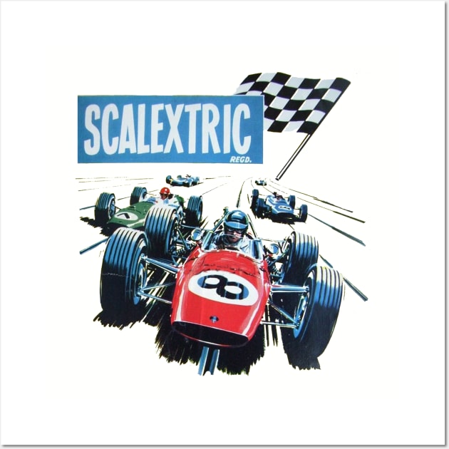 Scalextric Wall Art by retrorockit